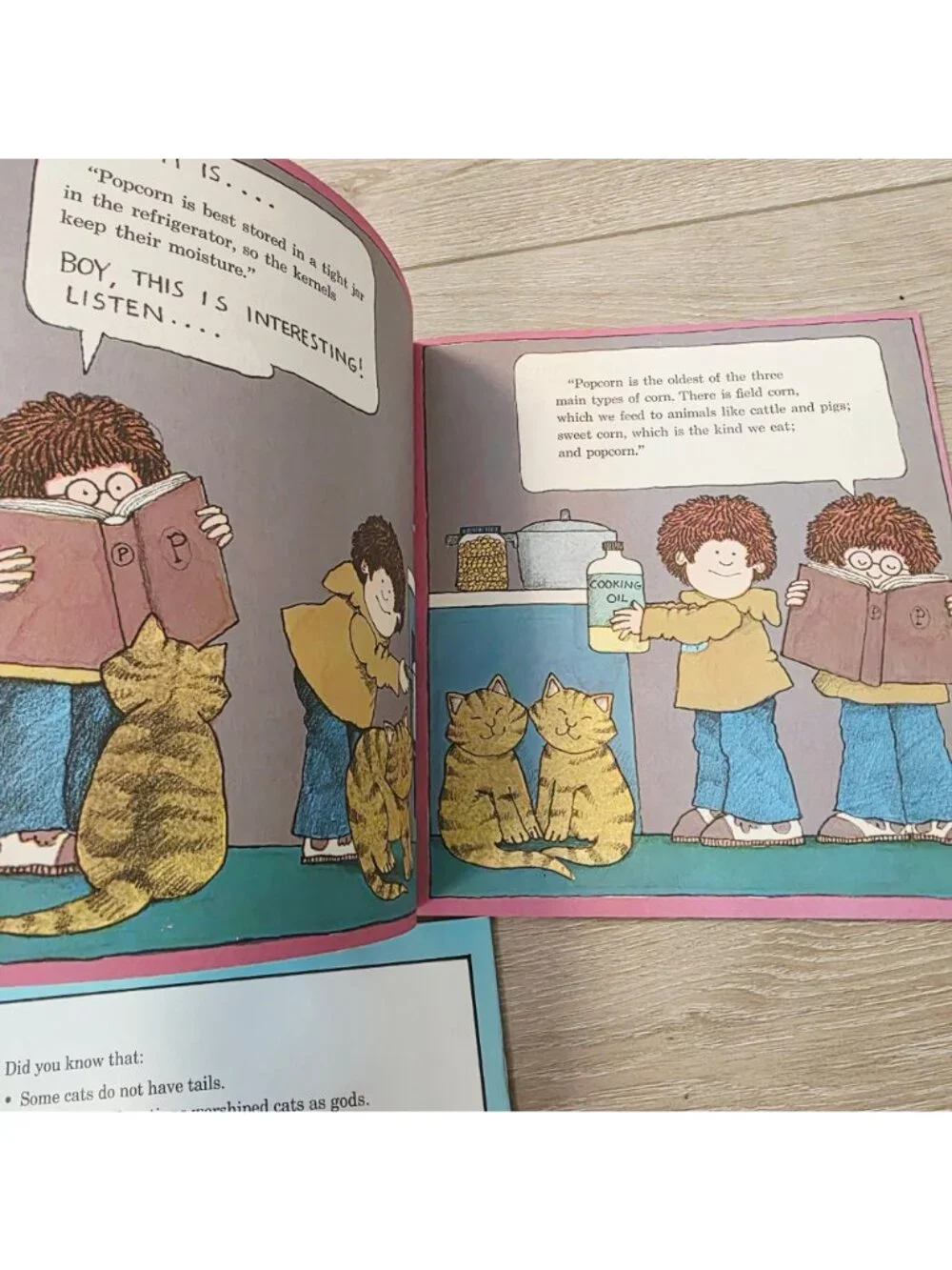 3 Vtg Tomie De Paola Kid Books Popcorn Kids Cat Guess Who's Santa's for Dinner
